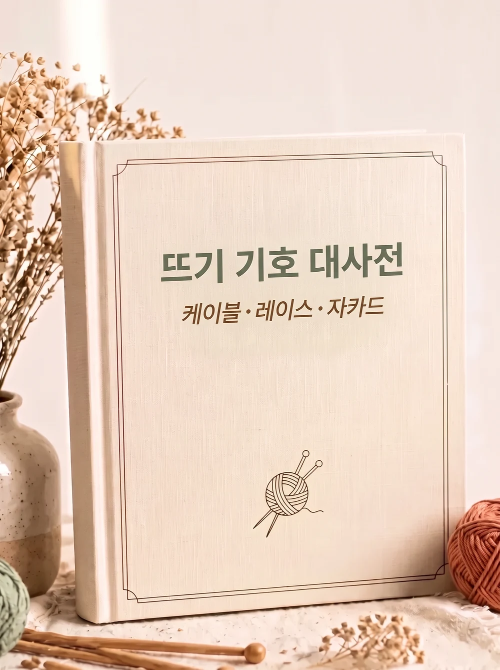 뜨기 기호 대사전: 뜨개 샘플이 늘어선 권